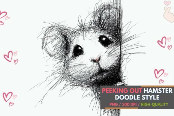 Bringing Joy to Design: The Creative Power of Funny Peeking Hamster PNG Clipart