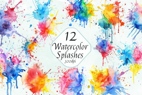 Color Splash Watercolor Clipart Bundle: A Practical Guide for Creators and Small Business Owners