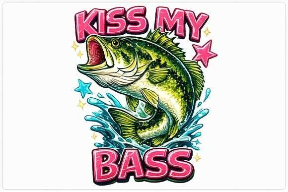 Funny Bass Fishing Humor Graphic PNG: A Guide to High-Impact Lake Life Designs