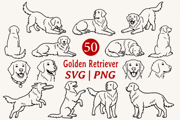 Integrating Golden Retriever Outline Doodle Assets into Your Creative Workflow